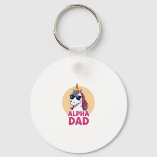 Porte-clés Funny Unicorn Dad Laufey Men Father's Day Christma