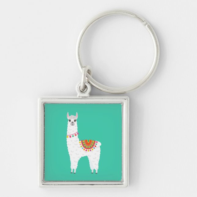Porte-clés Funy Alpaca llama drama cute animal (Devant)