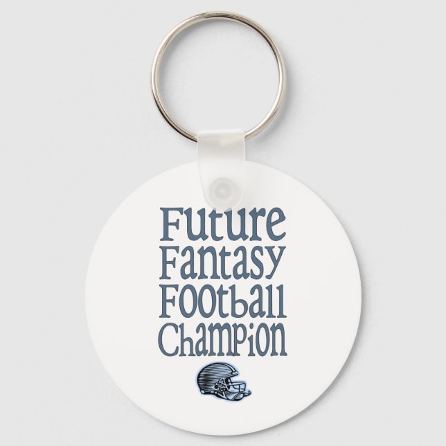 Porte-clés Futur Imaginaire de football Champ (Recto)