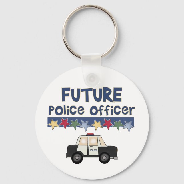 Porte-clés futur officier de police (Recto)