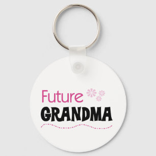 Porte-clés Futurs tee-shirts et cadeaux grand-mère