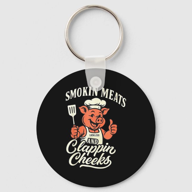 Porte-clés G Smokin Meats Clapn Cheeks  (Recto)