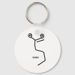 Porte-clés GABA Neurotransmitter