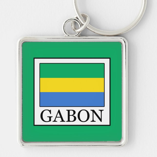 Porte-clés Gabon (Devant)