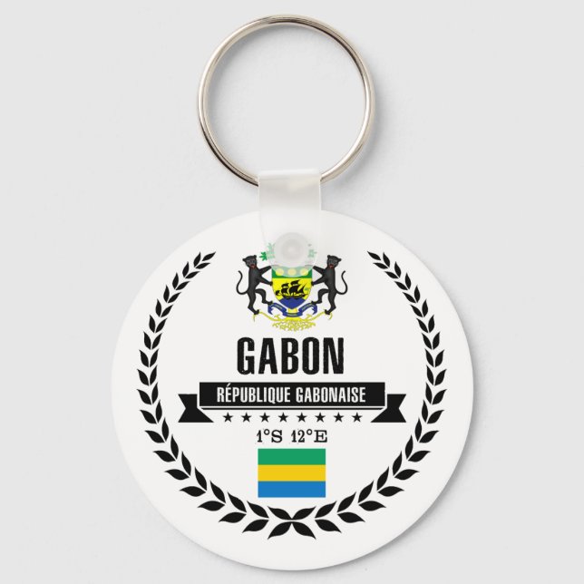 Porte-clés Gabon (Recto)