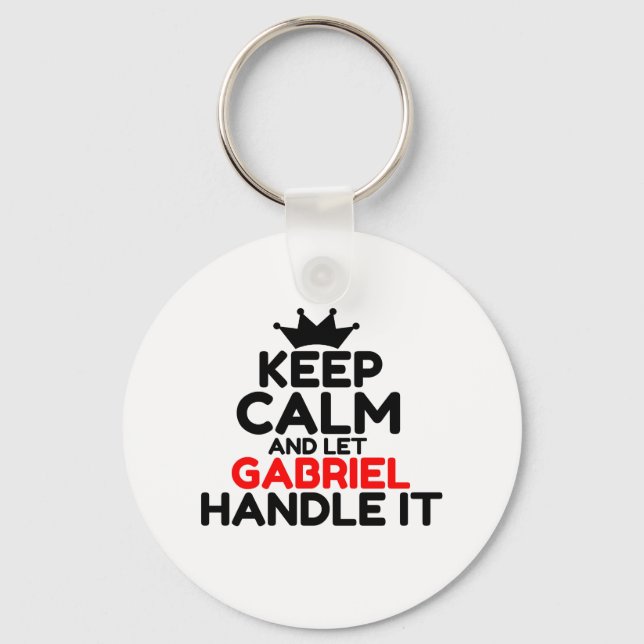 PORTE-CLÉS GABRIEL (Recto)