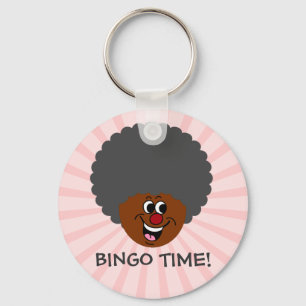 Porte-clés Gagnant du prix de nuit de bingo-test de centre de