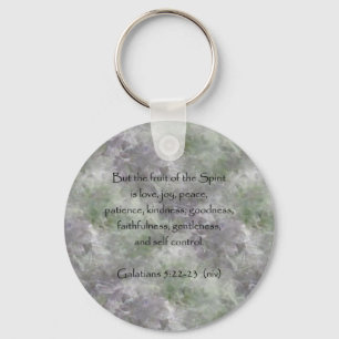 Porte-clés Galates 5:22-23 ~ Fruit de l'Esprit