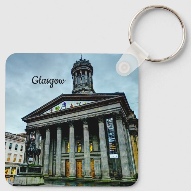 Porte-clés Galerie d'Art Moderne, Clavier de Glasgow (Dos)