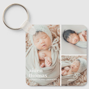 Porte-clés Galerie Simple De Trois Porte - clé Personnalisé