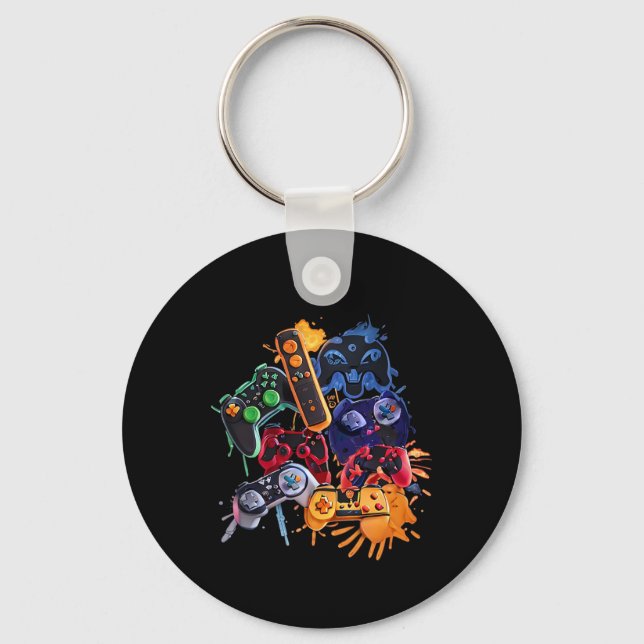 Porte-clés Game Control All Things Video Game Controller (Recto)