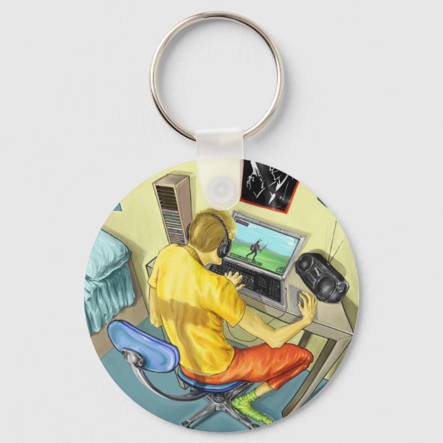 Porte-clés Gamer (Recto)