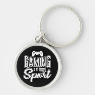 Porte-clés Gamer - Jouer Est Mon Sport Préféré