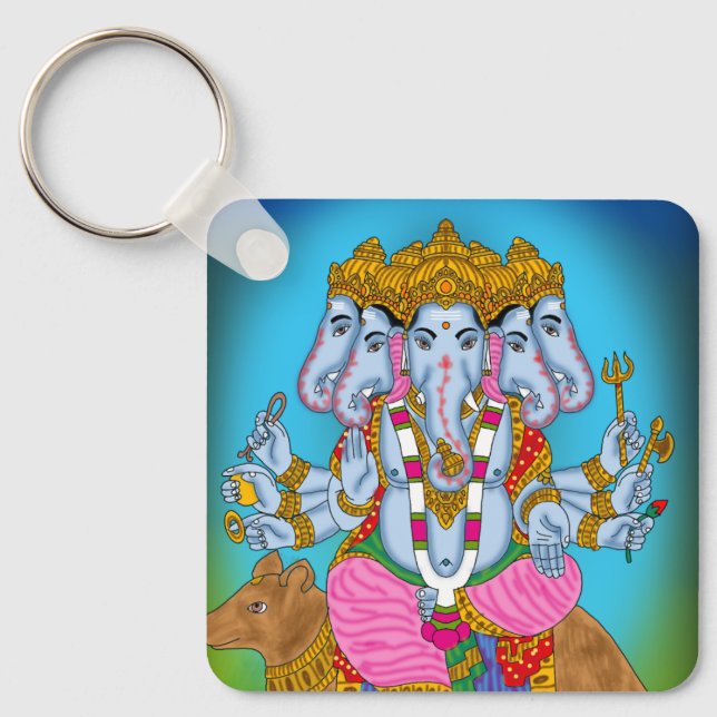 Porte-clés Ganesha Keychain (Recto)