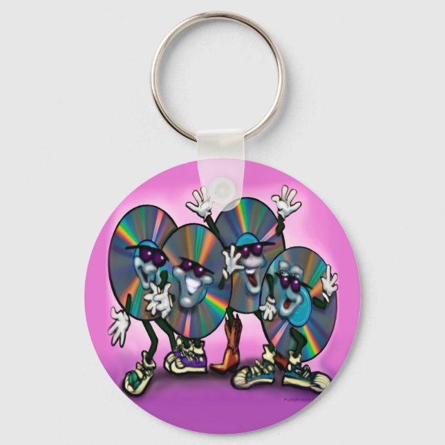 Porte-clés Gang CD (Recto)