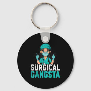 Porte-clés Gangsta chirurgical technicien chirurgical technol