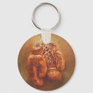 Porte-clés Gant de boxe rustique des sports  