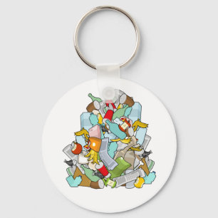 Porte-clés Garbage Pile