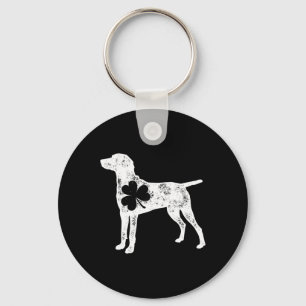 Porte-clés Garçon Fille Enfants Weimaraner Saint-Patrick Sham
