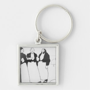 Porte-clés Garcons de Cafe