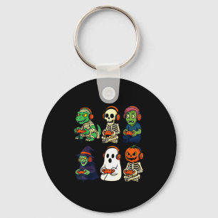 Porte-clés Garçons de Halloween Enfants Joueur Dinosaure Sque