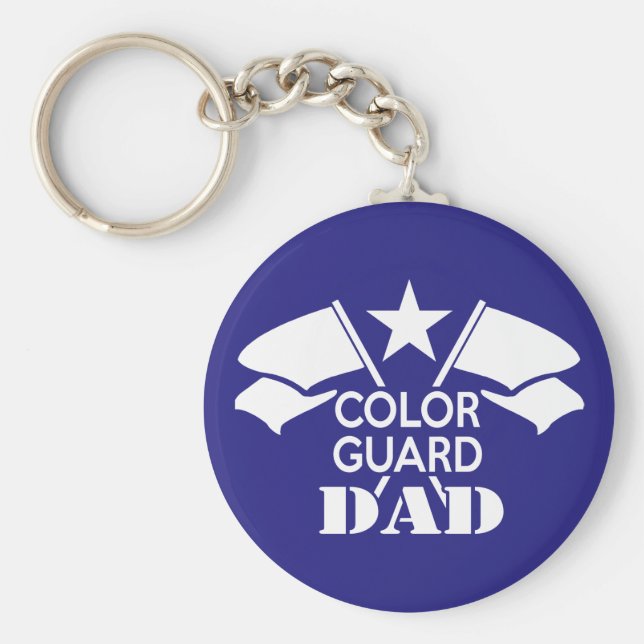 Porte-clés Garde couleur papa (Devant)