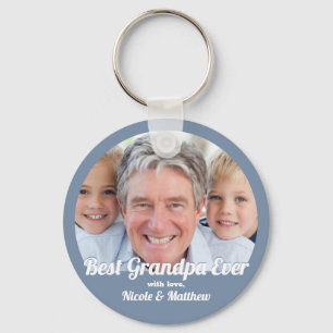 Porte-clés Gardien photo moderne de Grand-père