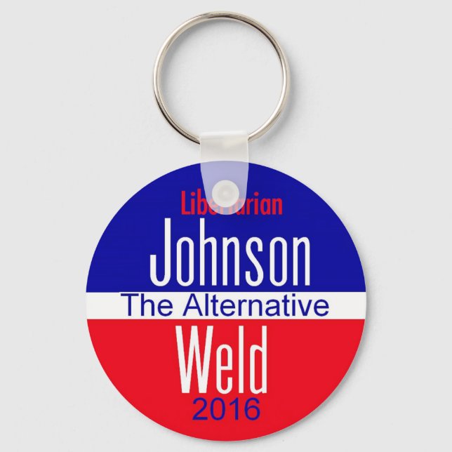 Porte-clés Gary JOHNSON Porte - clé 2016 (Recto)