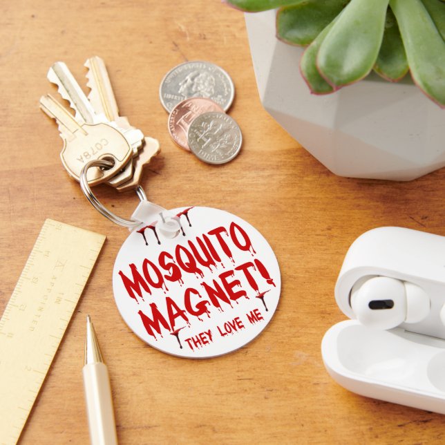 Porte-clés Gaspillage de sang moustique magnétique Ils m'aime (Bureau)