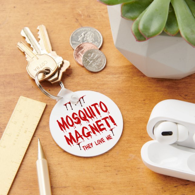 Porte-clés Gaspillage de sang moustique magnétique Ils m'aime (Bureau)