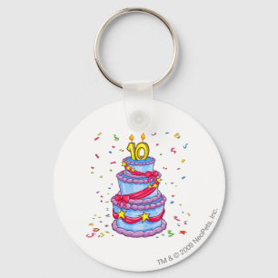 Porte-clés Gâteau d'anniversaire