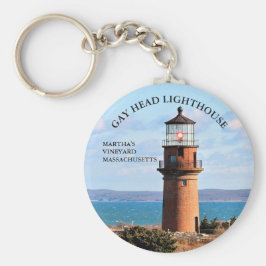 Porte-clés Gay Head Lighthouse, Martha's Vineyard MA Porte - 