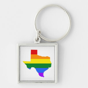 Porte-clés Gay pride  Texas Rainbow