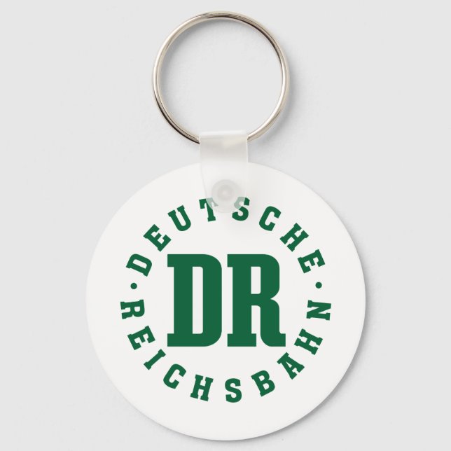 Porte-clés GDR / DDR Railway - Deutsche Reichsbahn Sign (Recto)