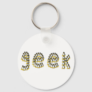 Porte-clés Geek de Linux Tux