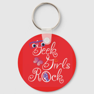 Porte-clés Geek Girls Rock
