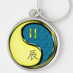 Porte-clés Gemini & Dragon d'eau