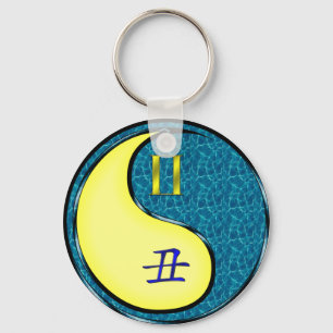 Porte-clés Gemini et Ox d'eau