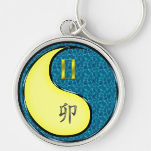 Porte-clés Gemini et Rabbit d'eau