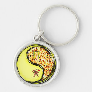 Porte-clés Gemini et Tigre de Feu