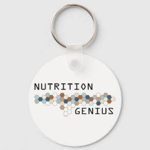 Porte-clés Génie de nutrition