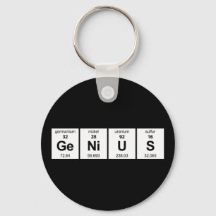 Porte-clés GeNiUS Periodic Table