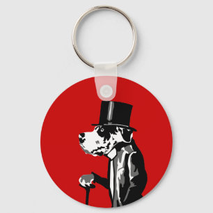 Porte-clés Gentleman Chien