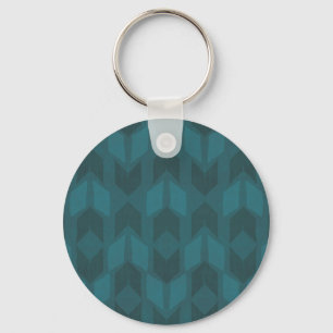 Porte-clés Geo Step extérieur Motif Turquoise foncé