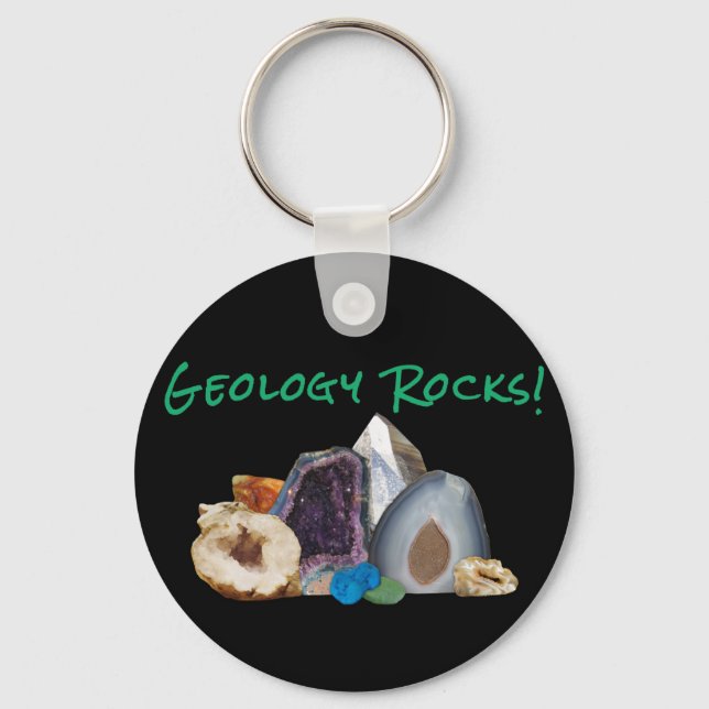 Porte-clés géologie rocks! Porte - clé (Recto)