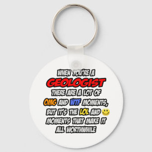 Porte-clés Géologue... OMG WTF LOL