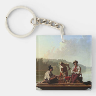 Porte-clés George Caleb Bingham Boatmen sur le Missouri