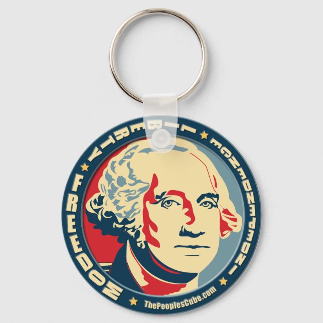 Porte-clés George Washington - Révolution : Porte - clé OHP (Recto)