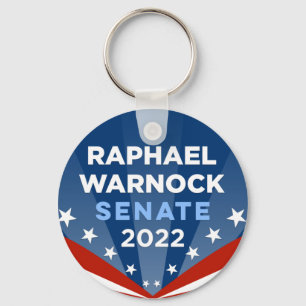 Porte-clés Georgia Raphael Warnock pour le Sénat 2022