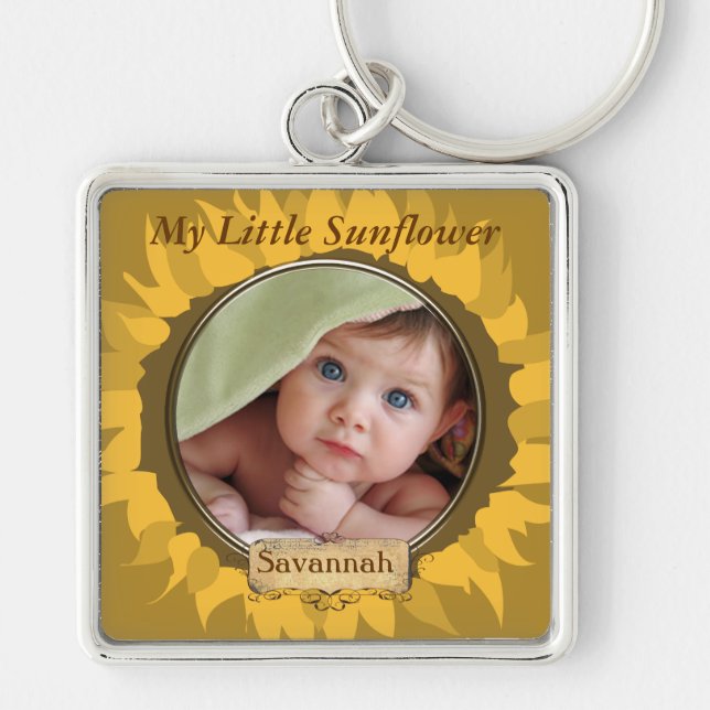 Porte-clés Gerber Daisy Baby Photo Porte - clé (Devant)